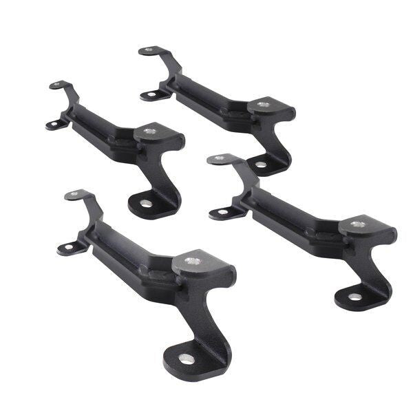 XRS to SRM Connector Bracket Kit Textured Black Go Rhino-1