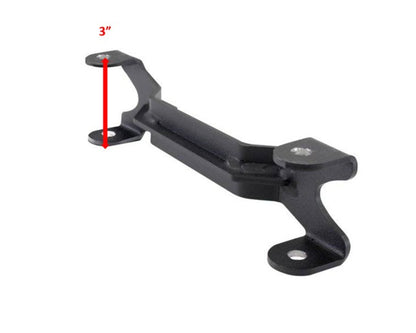 XRS to SRM Connector Bracket Kit Textured Black Go Rhino-4