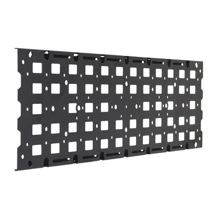 XRS/SRM Accessory Gear Plate Kit Textured Black Go Rhino-1