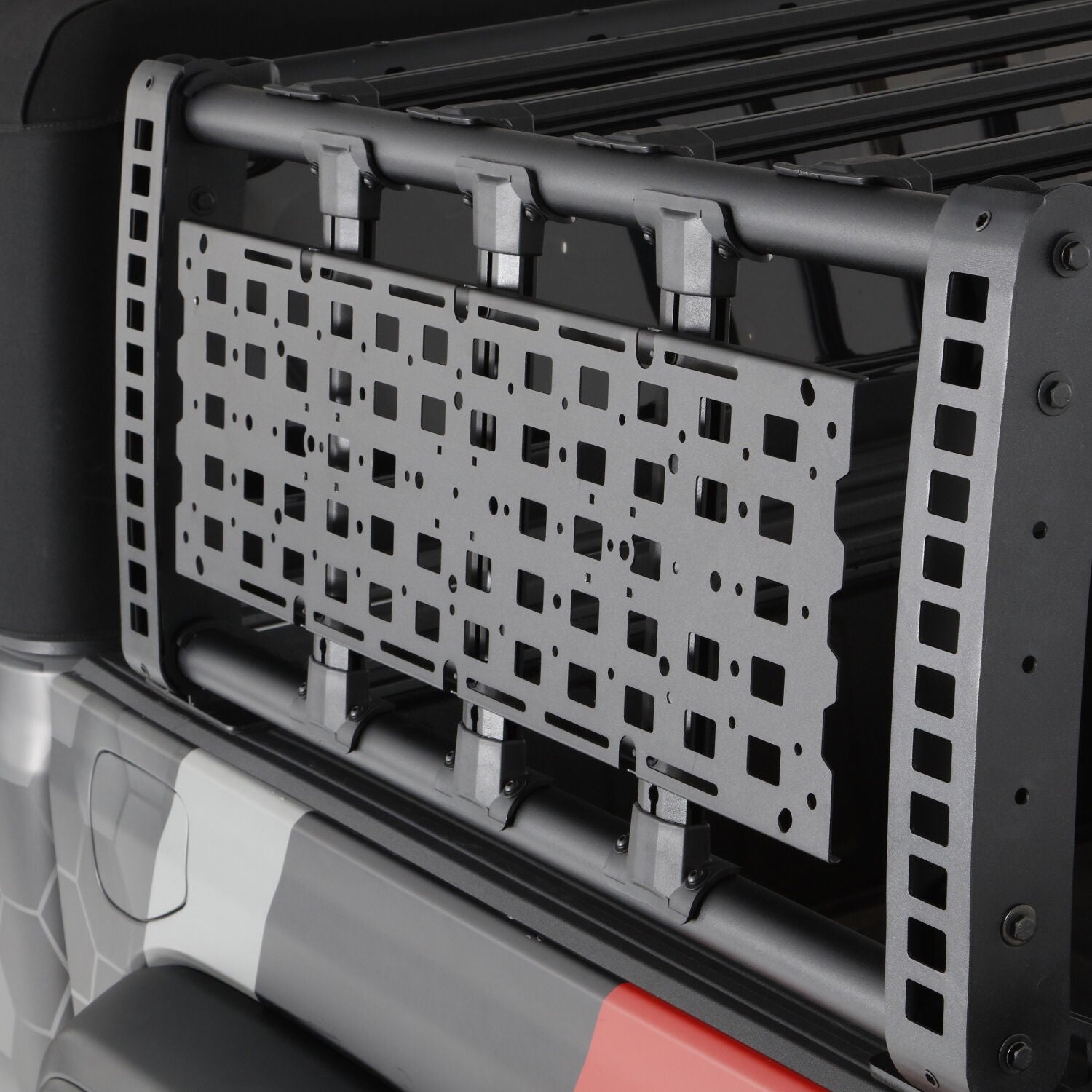 XRS/SRM Accessory Gear Plate Kit Textured Black Go Rhino-3