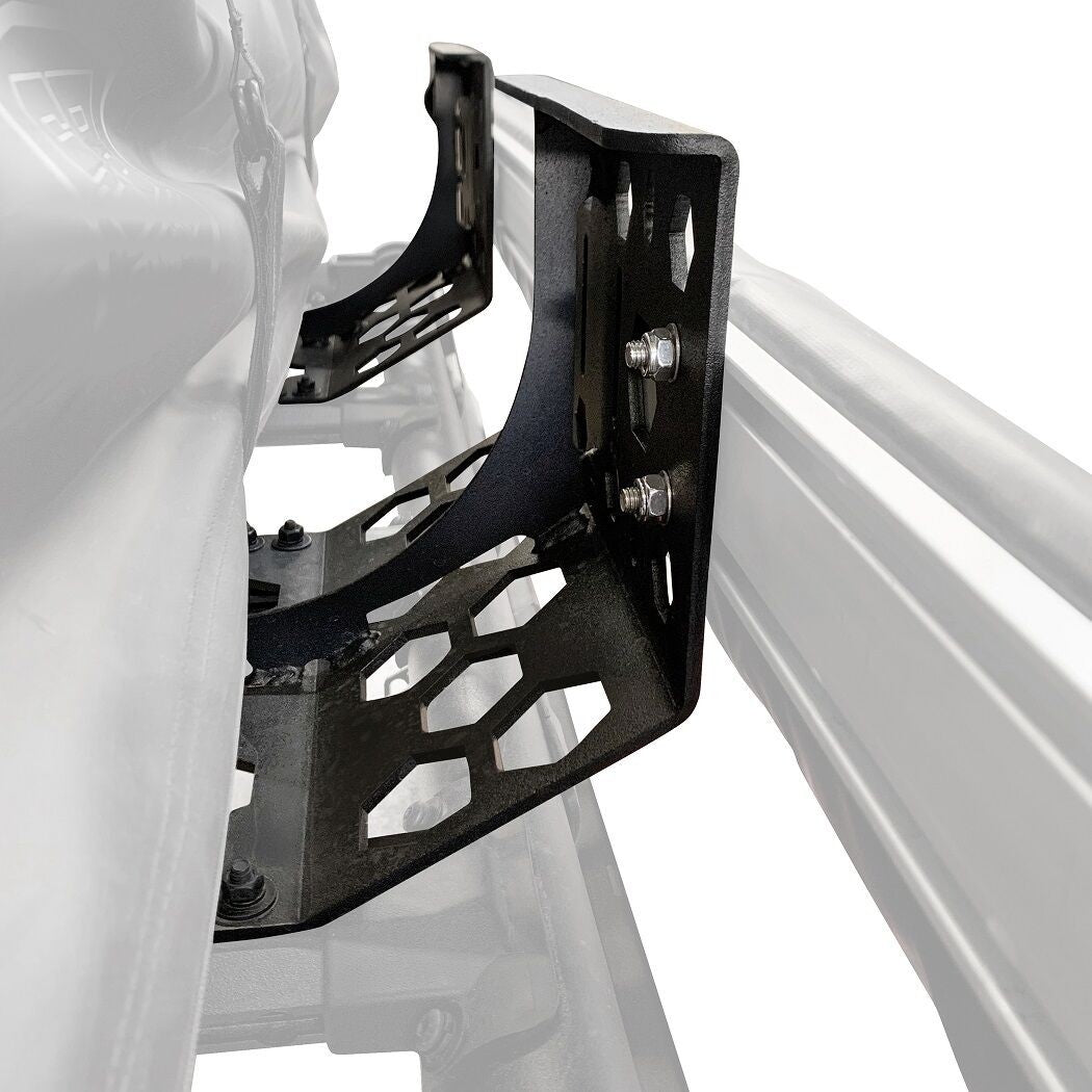 XRS/SRM Awning Bracket Kit Textured Black Go Rhino-3