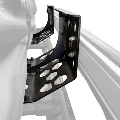 XRS/SRM Awning Bracket Kit Textured Black Go Rhino-3