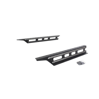 XRS Cab Overhang Mount Kit For 55 Inch Rack Textured Black Go Rhino-2