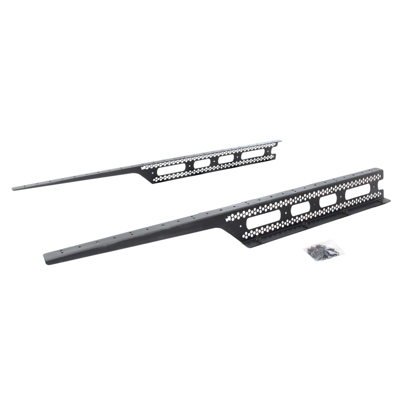 XRS Cab Overhang Mount Kit For 75 Inch Rack Textured Black Go Rhino-3