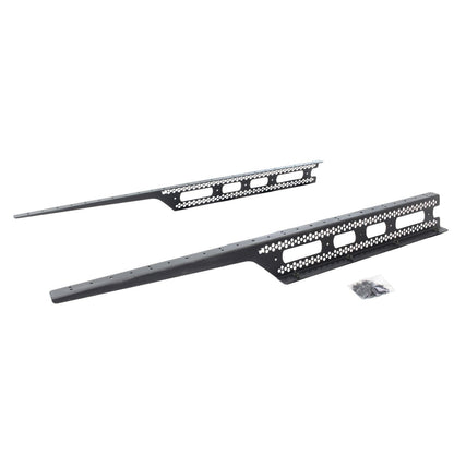 XRS Cab Overhang Mount Kit For 75 Inch Rack Textured Black Go Rhino-3