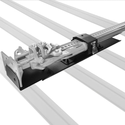 XRS/SRM 4 CORE Hi Lift Jack Mount with Clamp Textured Black Go Rhino-5