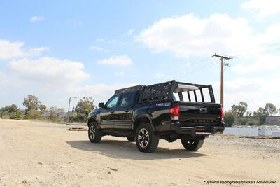XRS Overland Xtreme Rack Mid Size Trucks Textured Black 2006-2021 Nissan Frontier 2015-2026 Colorado/Canyon 2016-2026 Toyota Tacoma 2019-2026 Ford Ranger Go Rhino