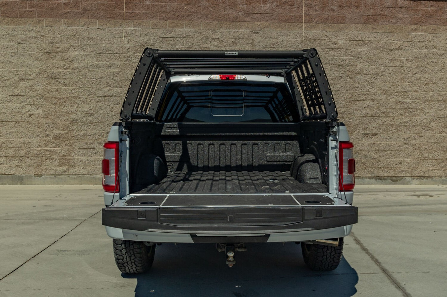 XRS Overland Xtreme Rack Full Size Trucks Textured Black 2014-2026 Toyota Tundra 2015-2026 Ford F-150 2019-2026 Silverado/Sierra 1500 Go Rhino-11