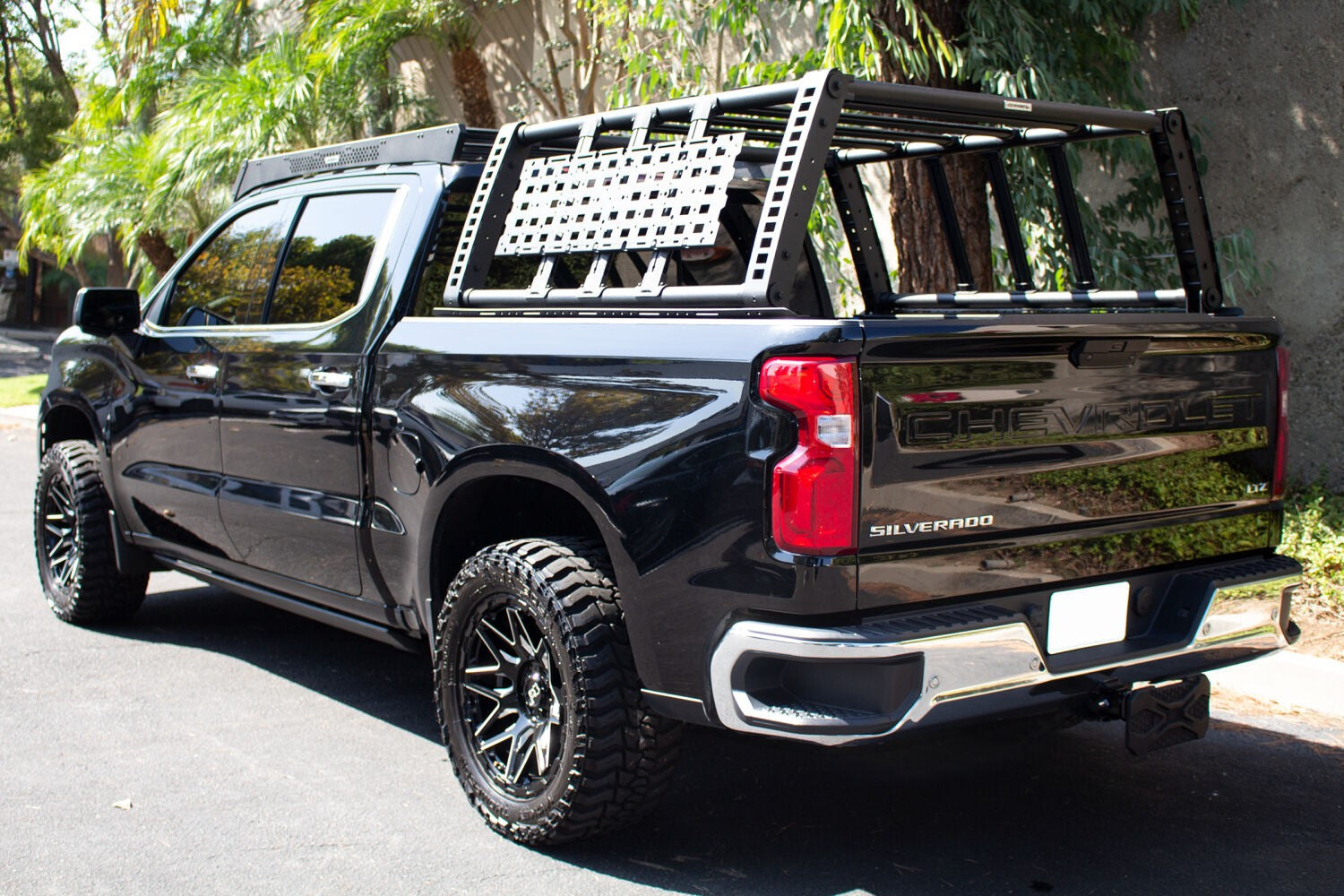 XRS Overland Xtreme Rack Full Size Trucks Textured Black 2014-2026 Toyota Tundra 2015-2026 Ford F-150 2019-2026 Silverado/Sierra 1500 Go Rhino-12