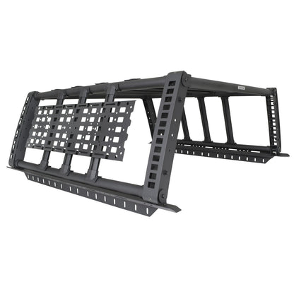 XRS Overland Xtreme Rack Full Size Trucks Textured Black 2014-2026 Toyota Tundra 2015-2026 Ford F-150 2019-2026 Silverado/Sierra 1500 Go Rhino-15