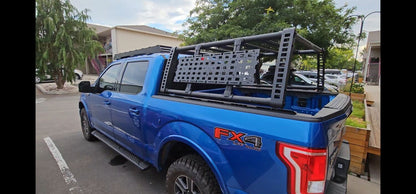 XRS Overland Xtreme Rack Full Size Trucks Textured Black 2014-2026 Toyota Tundra 2015-2026 Ford F-150 2019-2026 Silverado/Sierra 1500 Go Rhino-3
