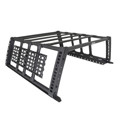 XRS Overland Xtreme Rack Full Size Trucks Textured Black 2014-2026 Toyota Tundra 2015-2026 Ford F-150 2019-2026 Silverado/Sierra 1500 Go Rhino-4