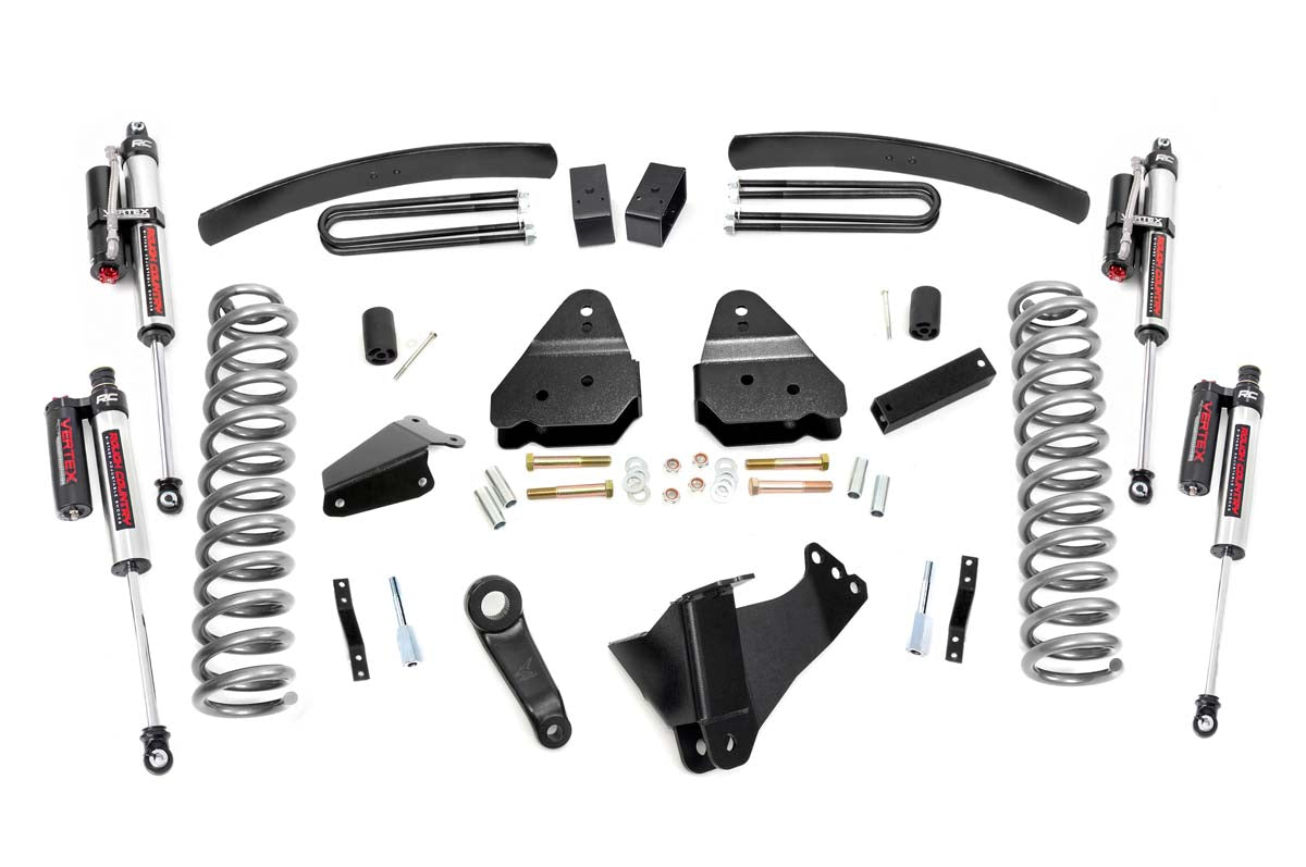 Rough Country Ford F-250/F-350 6 Inch Suspension Lift Kit For 05-07 Ford F-250/F-350 Gas 4WD Rough Country