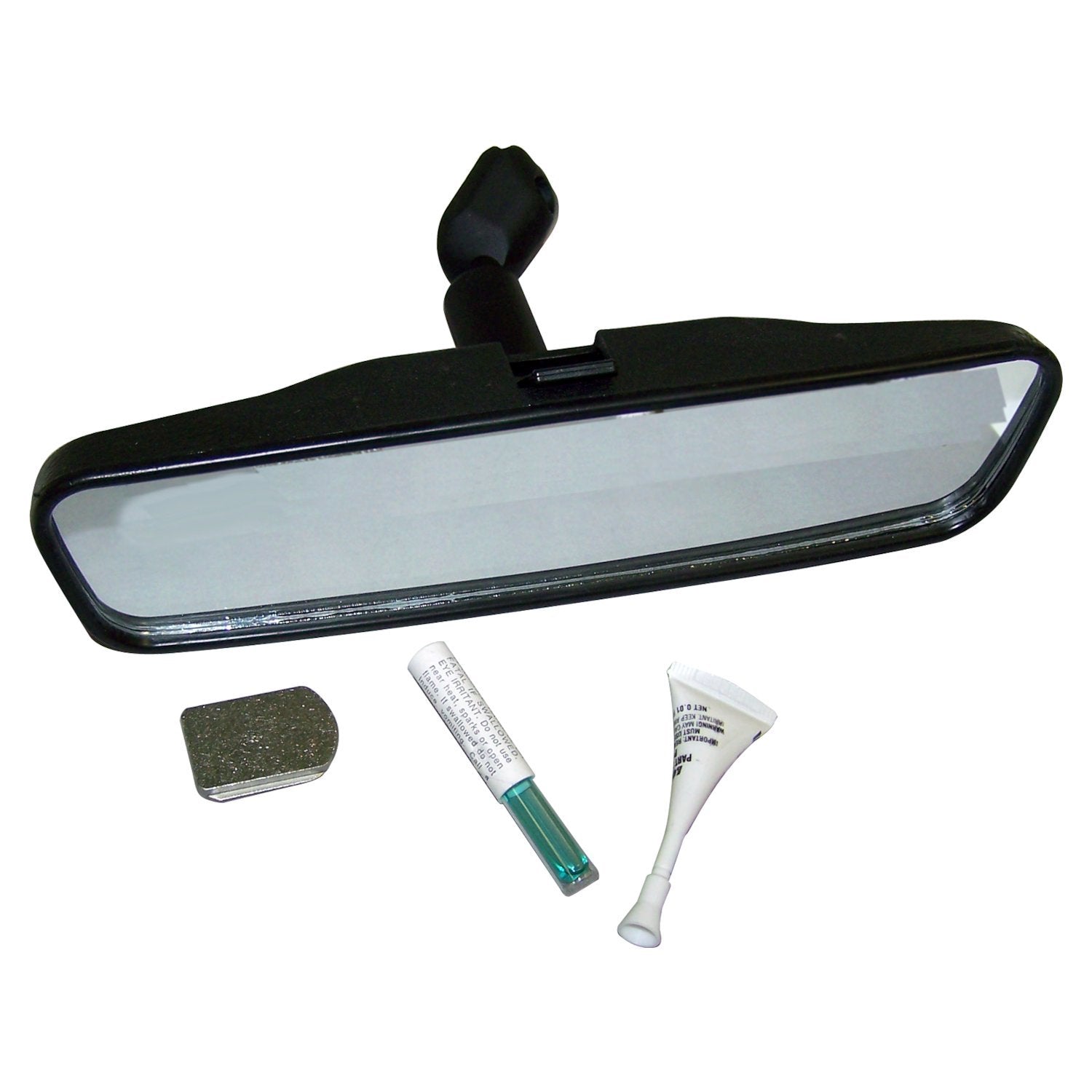 Rearview Mirror Kit, 8.5 Inch Wide for 55-06 Jeep CJ-5, 6, 7, 8, YJ, TJ Wranglers Crown Automotive