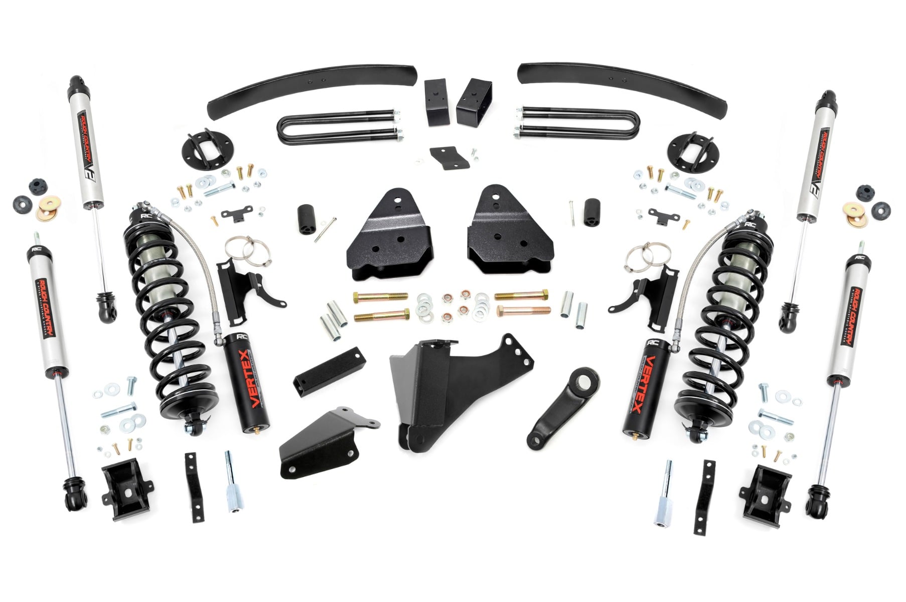 6 Inch Lift Kit Gas C/O V2 Ford F-250/F-350 Super Duty 4WD (05-07) Rough Country