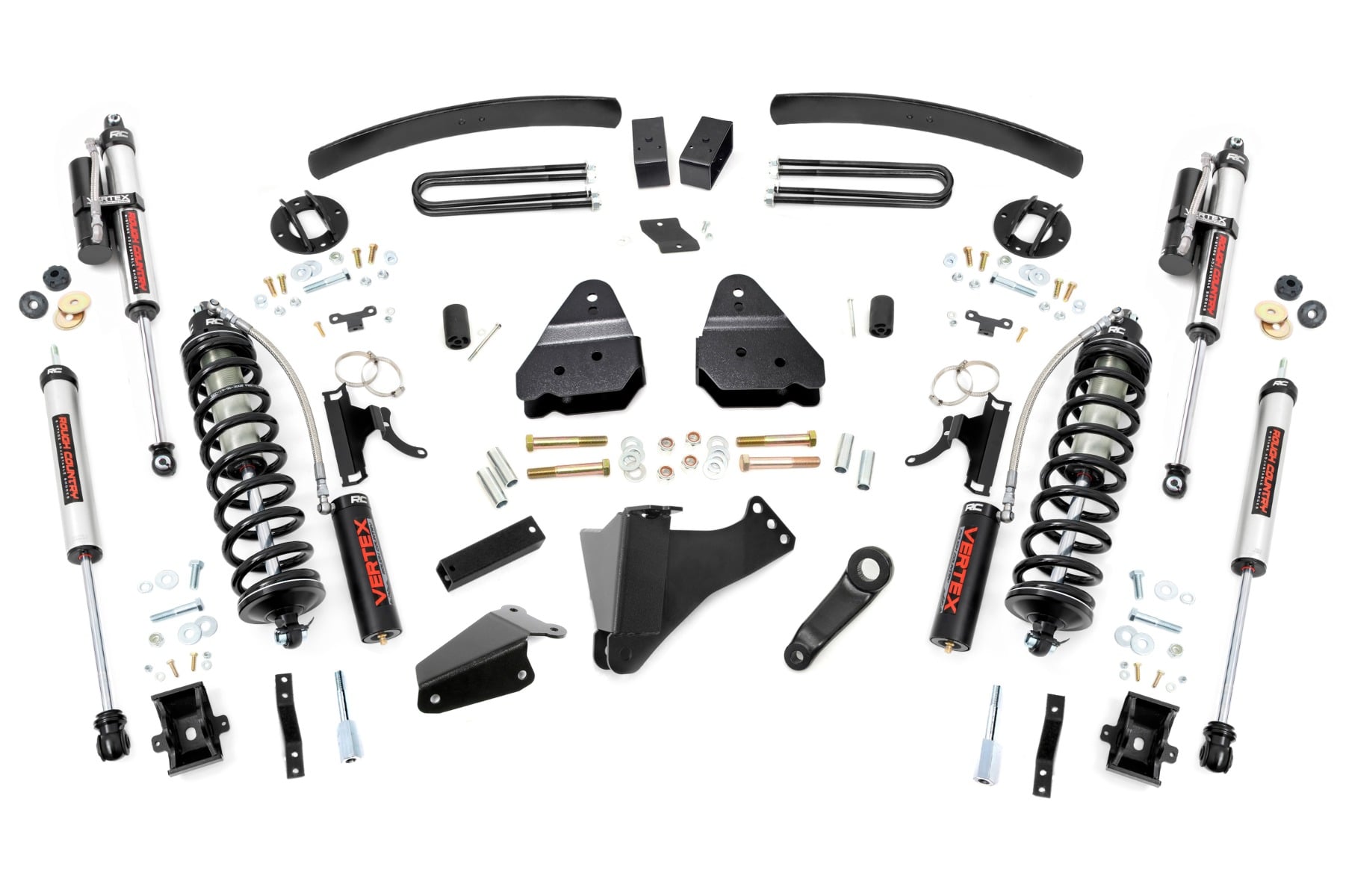 6 Inch Lift Kit Gas C/O Vertex Ford F-250/F-350 Super Duty (05-07) Rough Country
