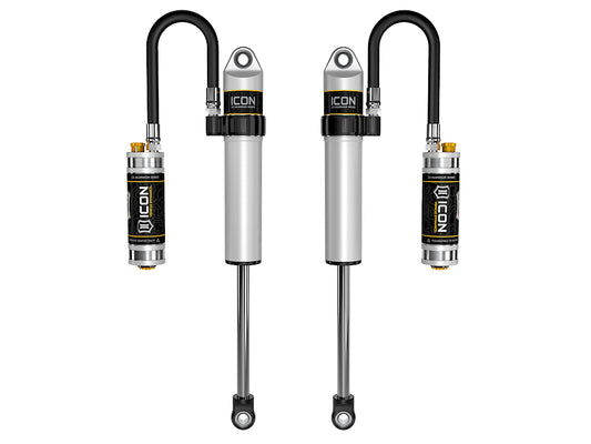 2003-2024 Toyota 4Runner 2005-2023 Toyota Tacoma 2007-2014 Toyota FJ Cruiser Front 2.5 Vs Long Travel Remote Reservoir W/ CDCV Secondary Shocks Pair ICON Vehicle Dynamics