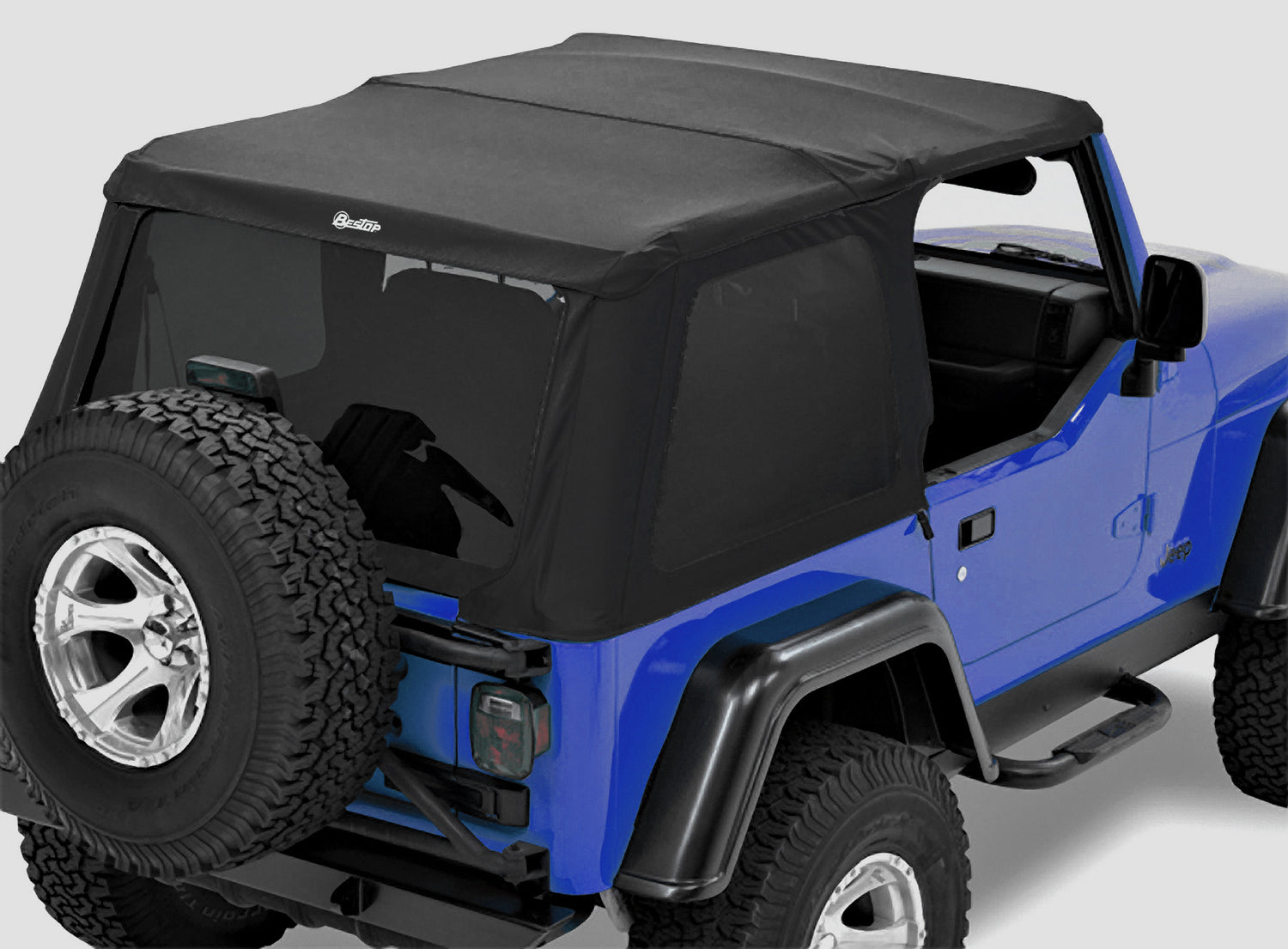 Replace-A-Top for Trektop Hardware For Jeep 1997-2006 Wrangler TJ Tinted Bestop