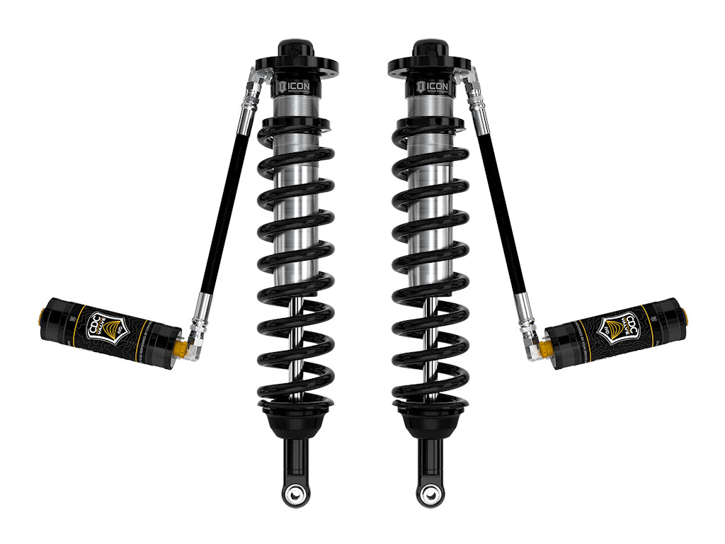 2005-2023 Toyota Tacoma 2003-2024 Toyota 4Runner 2007-2014 Toyota FJ Cruiser 2.5 Vs Remote Reservoir W CDCV Long Travel Coilover Kit ICON Vehicle Dynamics