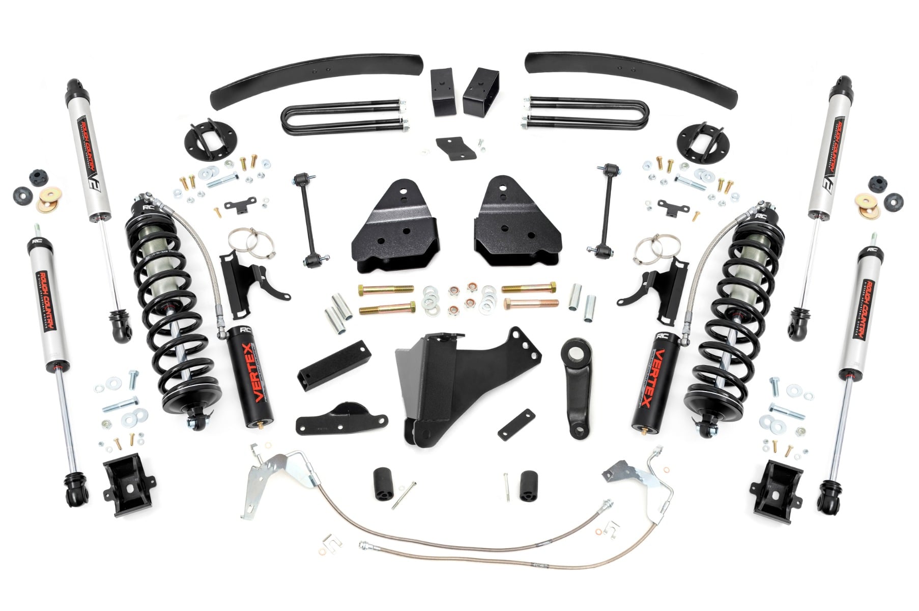 6 Inch Lift Kit Gas C/O V2 Ford F-250/F-350 Super Duty 4WD (08-10) Rough Country