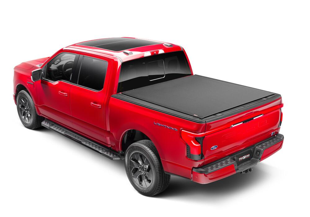 Lo Pro Tonneau Cover Black 2015-2027 Ford F-150 5 Foot 7 Inch Bed (Includes Lightning) Truxedo