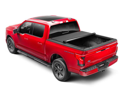 Lo Pro Tonneau Cover Black 2015-2025 Ford F-150 5 Foot 7 Inch Bed (Includes Lightning) Truxedo-1