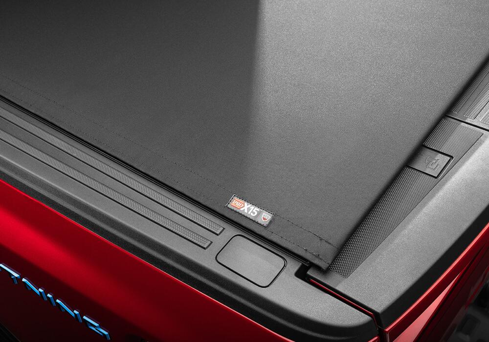 Lo Pro Tonneau Cover Black 2015-2025 Ford F-150 5 Foot 7 Inch Bed (Includes Lightning) Truxedo-9