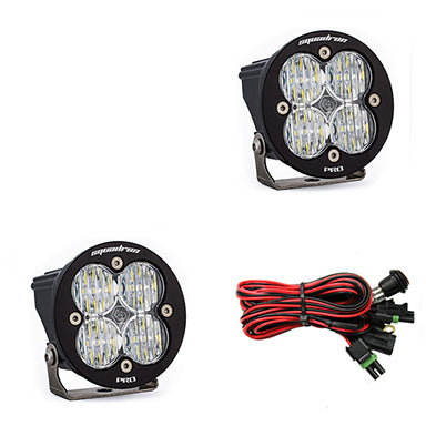 LED Light Pods Clear Lens Pair Squadron R Pro Baja Designs