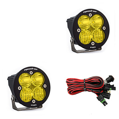 LED Light Pods Amber Lens Pair Squadron R Pro Baja Designs-1
