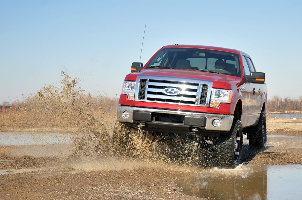 6 Inch Lift Kit M1 Struts/M1 Ford F-150 4WD (2009-2010) Rough Country-5