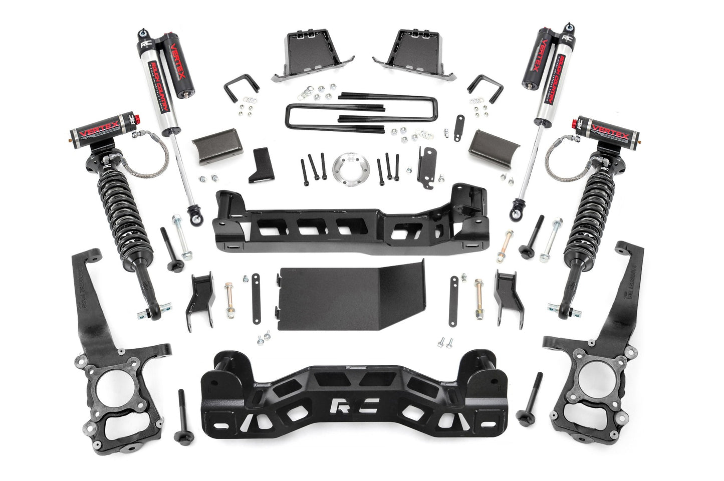 Rough Country 6 Inch Lift Kit Vertex 09-10 Ford F-150 4WD Rough Country