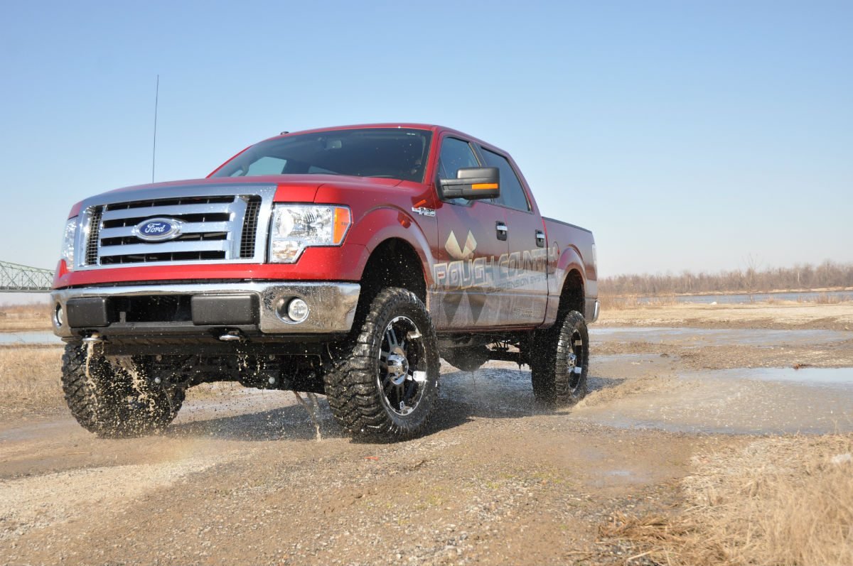 Rough Country 6 Inch Lift Kit Vertex/V2 09-10 Ford F-150 4WD Rough Country