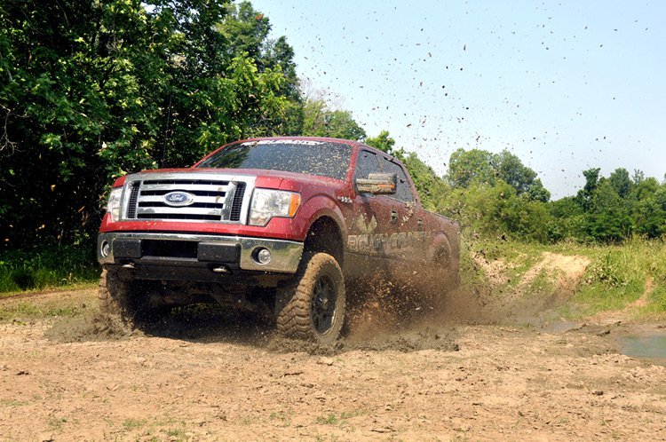 Rough Country 6 Inch Suspension Lift Kit Lifted N3 Struts 09-10 F-150 4WD Rough Country