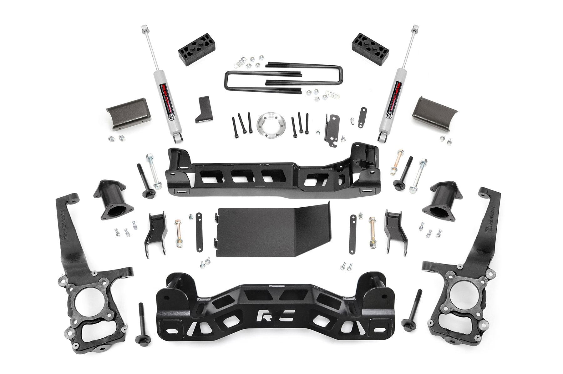 4 Inch Lift Kit Ford F-150 4WD (2009-2010) Rough Country-1