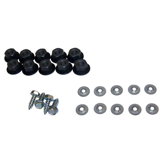 Rear Fender Flare Hardware Kit for 1984-1994 Jeep XJ Cherokee Crown Automotive