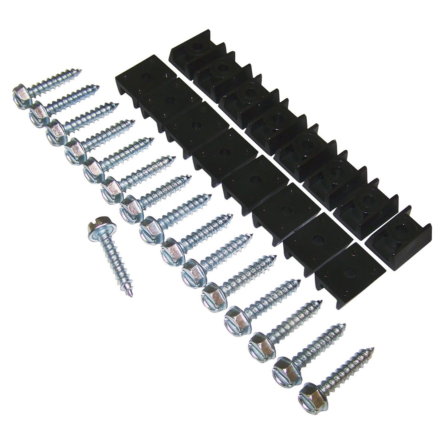 Front Fender Flare Hardware Kit for 87-95 Jeep YJ Wrangler Except Renegade Crown Automotive