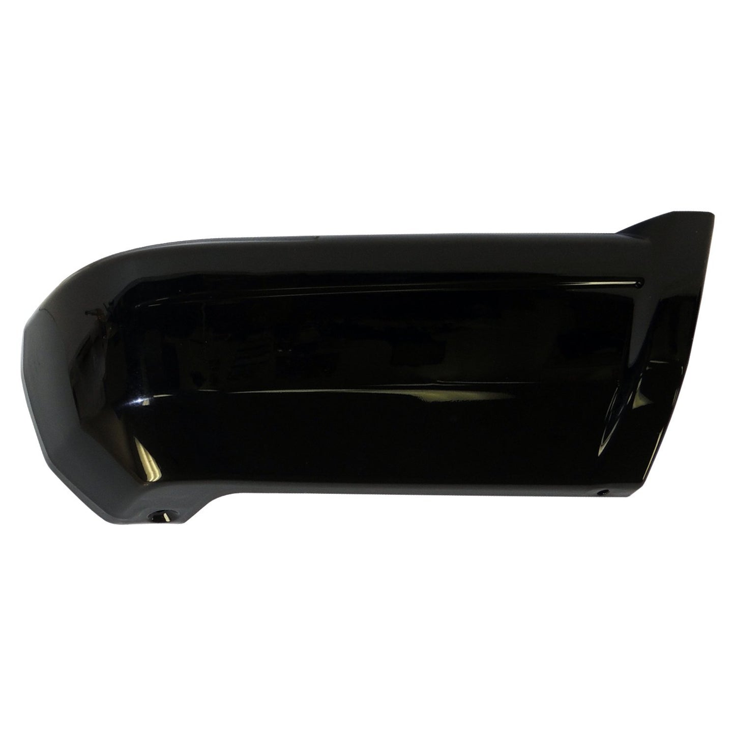 Rear Right Bumper End Cap for 1997-2001 Jeep XJ Cherokee, Gloss Black Finish Crown Automotive