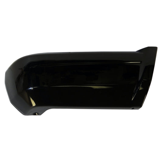 Rear Right Bumper End Cap for 1997-2001 Jeep XJ Cherokee, Gloss Black Finish Crown Automotive