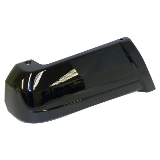 Rear Left Bumper End Cap for 1997-2001 Jeep XJ Cherokee Gloss Black Finish Crown Automotive