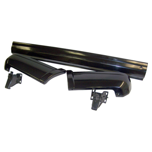 Black Rear Bumper Kit for 1997-2001 Jeep XJ Cherokee Crown Automotive