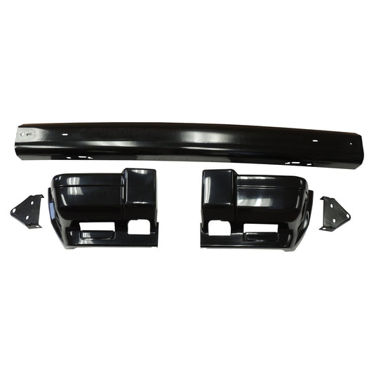 Black Front Bumper Kit for 1997-2001 Jeep XJ Cherokee Crown Automotive