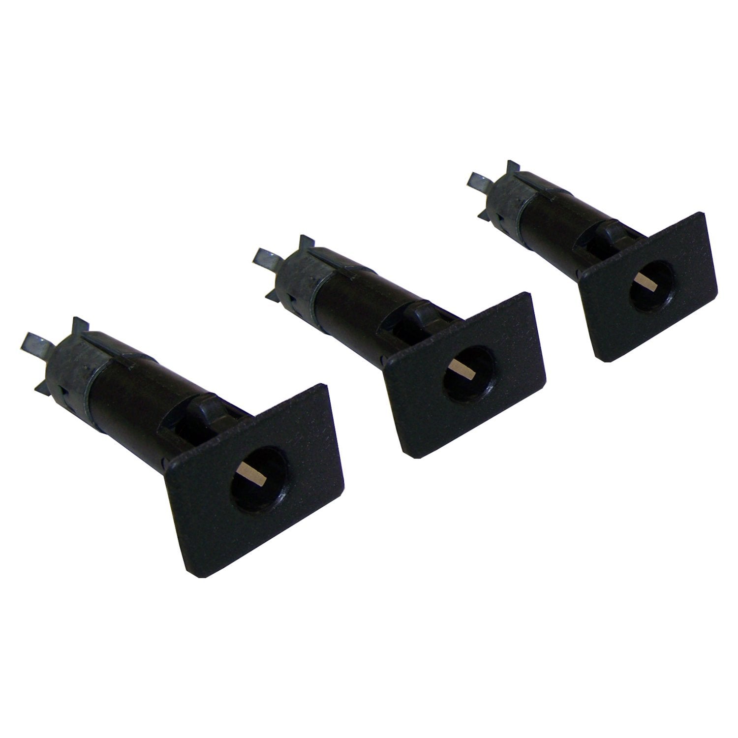 Dark Gray Door Pin Insert Kit for 87-06 Jeep YJ, TJ Wranglers, (Incl. 3 Inserts) Crown Automotive
