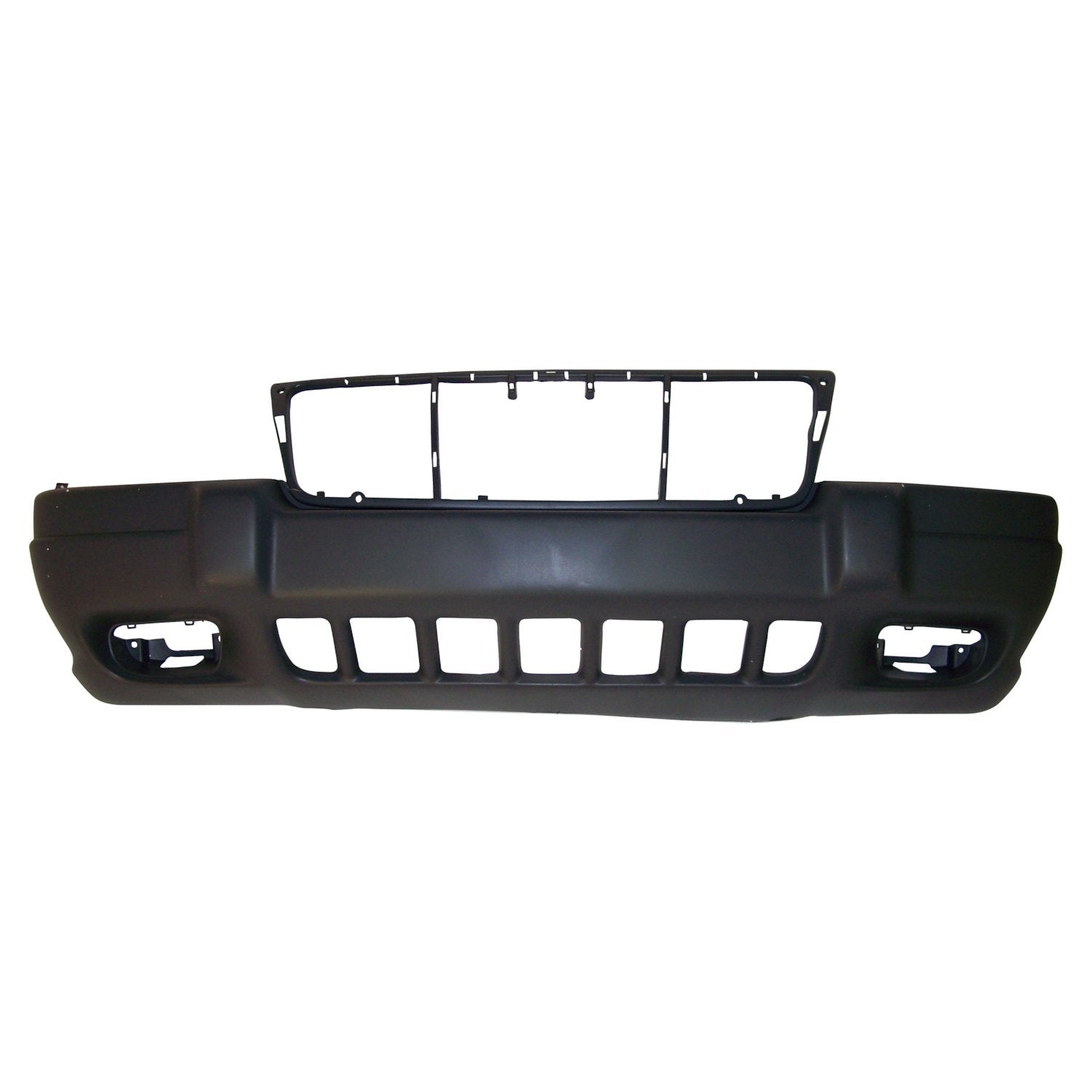 Front Fascia for Various 1999-2001 Jeep WJ Grand Cherokees, Gray Textured Crown Automotive