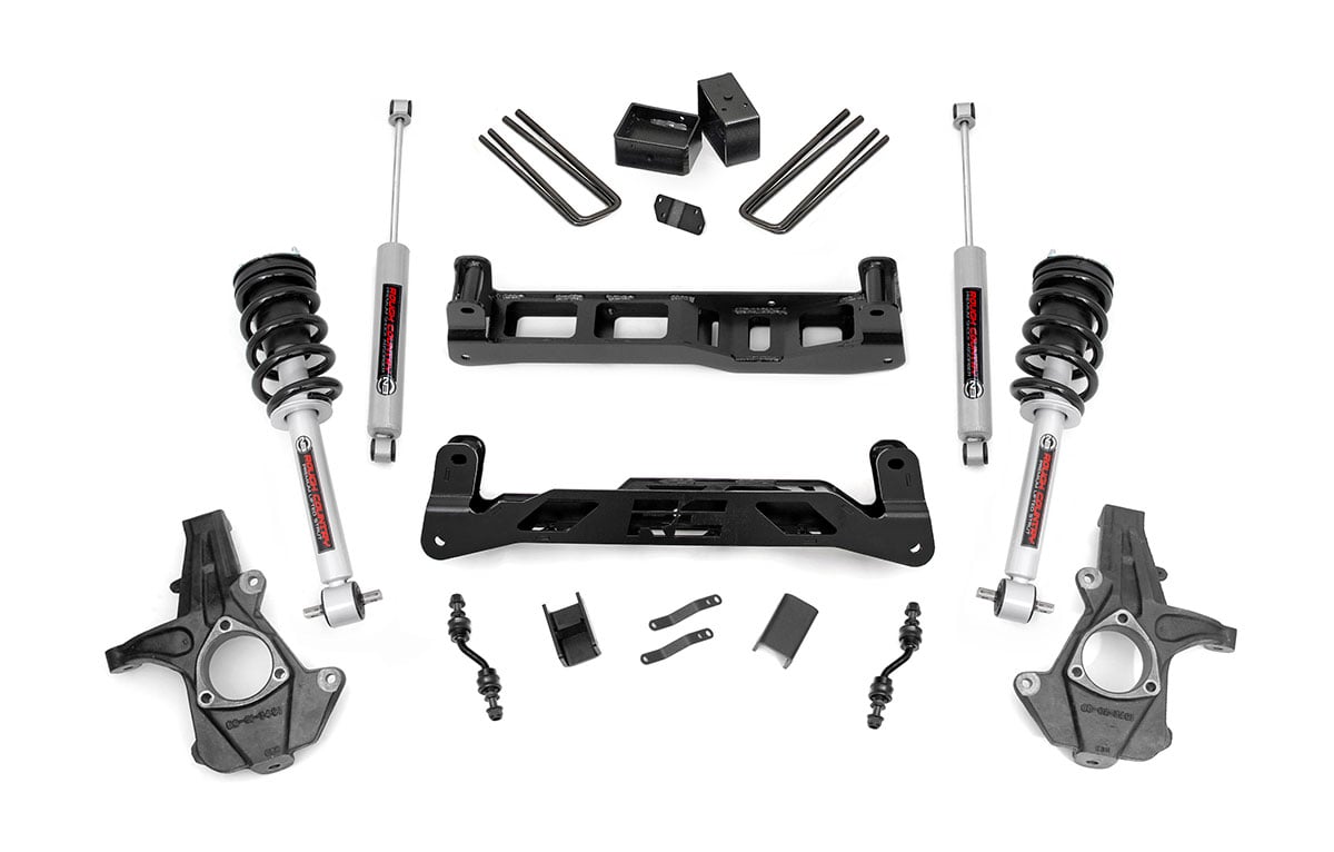 5 Inch Lift Kit | Alu/Stamp Steel | N3 Struts | Chevy/GMC 1500 (14-18 & Classic) Rough Country