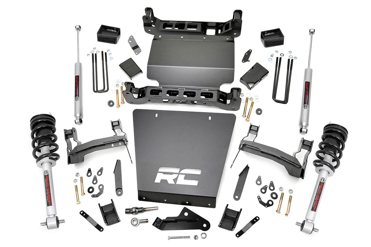 5 Inch Lift Kit | Bracket | N3 Struts | Chevy/GMC 1500 (14-18 & Classic) Rough Country