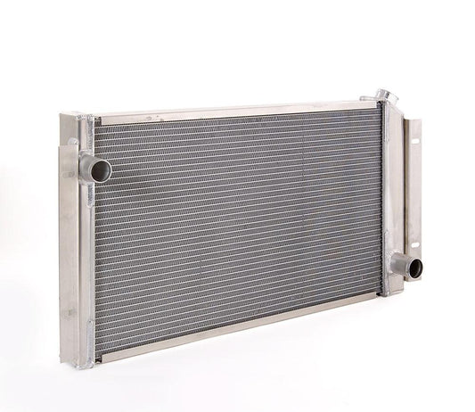 55-57 Chevrolet Bel Air Radiator for GM w/Std Trans Direct-Fit Natural Finish Radiator Be Cool-1