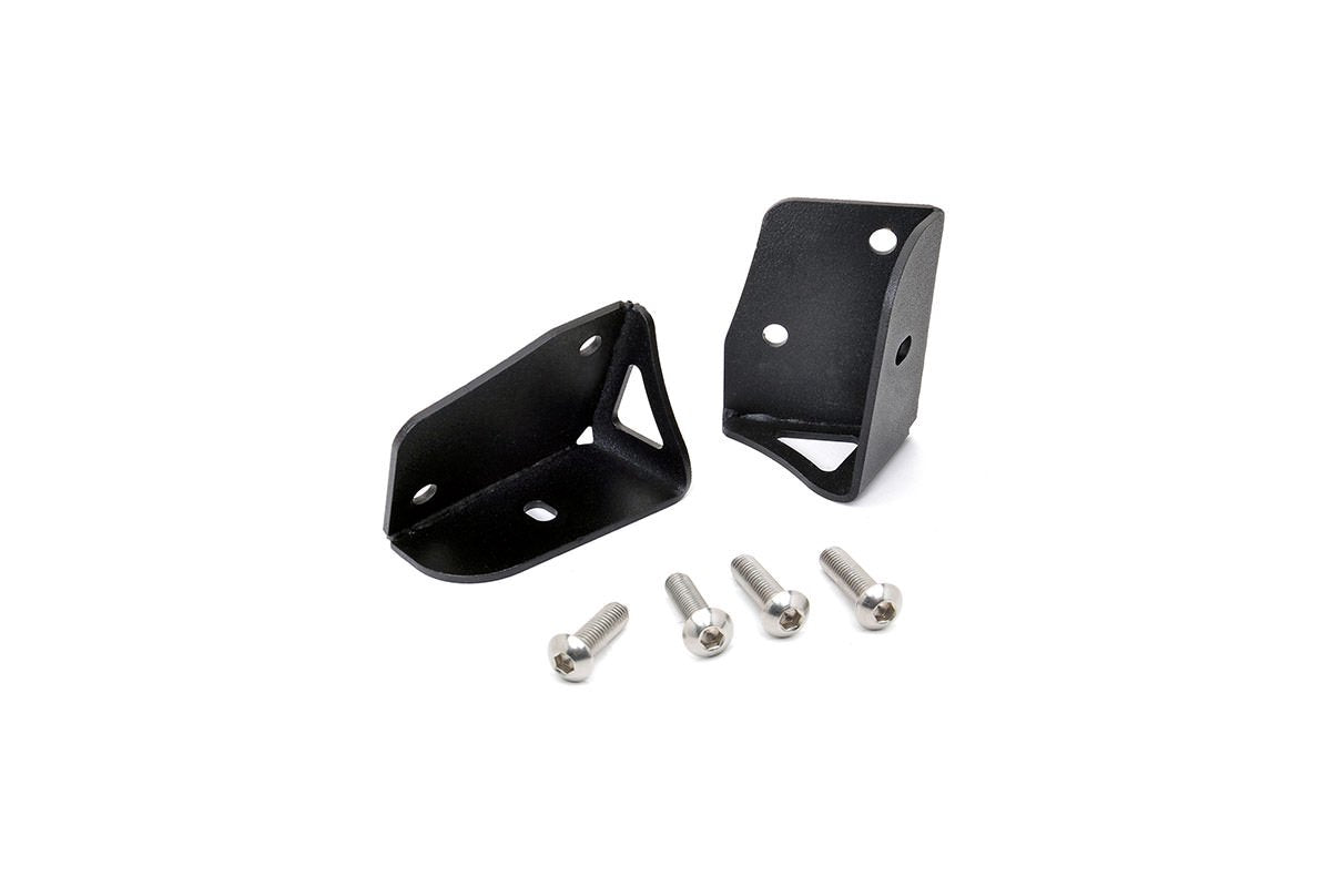 Jeep Lower Windshield Light Mounts 97-06 TJ Wrangler Rough Country-1