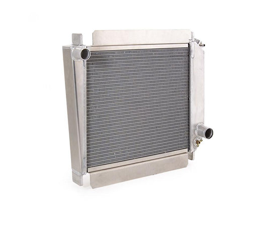 Radiator Direct-Fit Natural Finish for 66-77 Ford Bronco Radiator Be Cool
