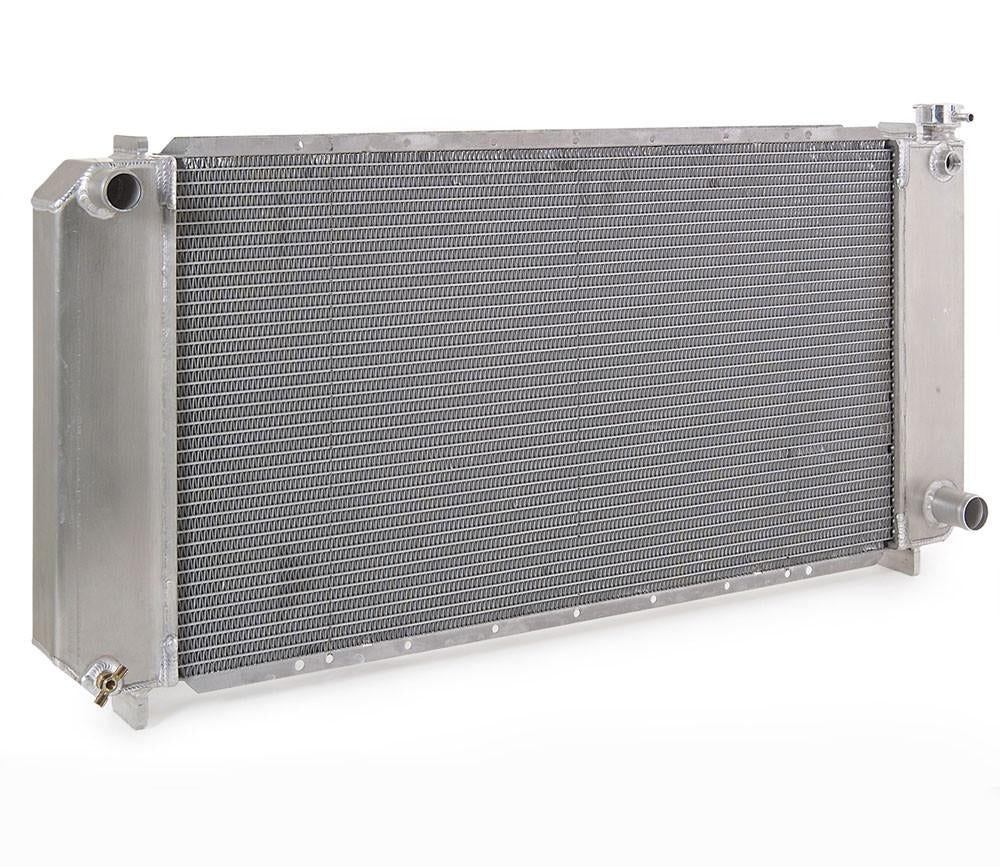 Radiator Direct-Fit Natural Finish for 88-99 Chevrolet/GM C/K 1500/2500/3500 Pickups w/Std Trans Radiator Be Cool-1