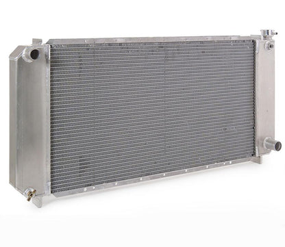Radiator Direct-Fit Natural Finish for 88-99 Chevrolet/GM C/K 1500/2500/3500 Pickups w/Std Trans Radiator Be Cool-1
